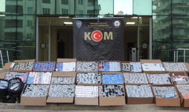 Urfa'da Kaçak Sigara Operasyonunda Tutuklama