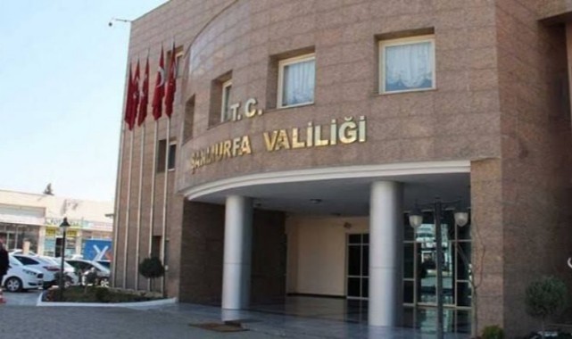 Şanlıurfa Valiliği Duyurdu, Yasak Başladı;