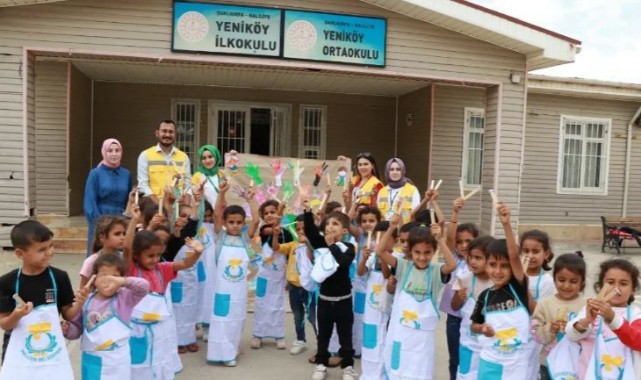 Haliliye Belediyesi psikologlarından çocuklara destek;