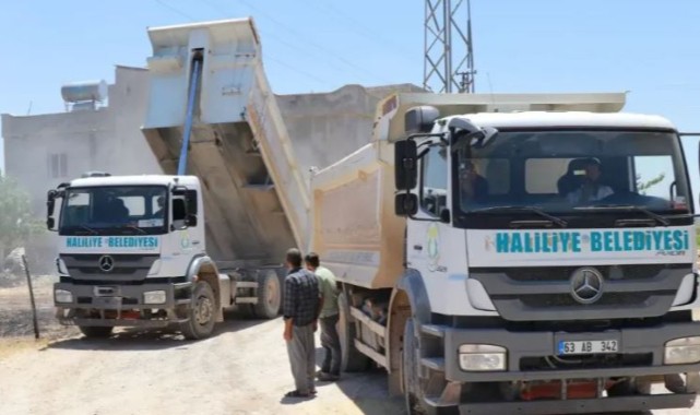 Haliliye'deki Çalışmalar Aralıksız Devam Ediyor Vatandaşlardan Başkan Canpolat'a Teşekkür;