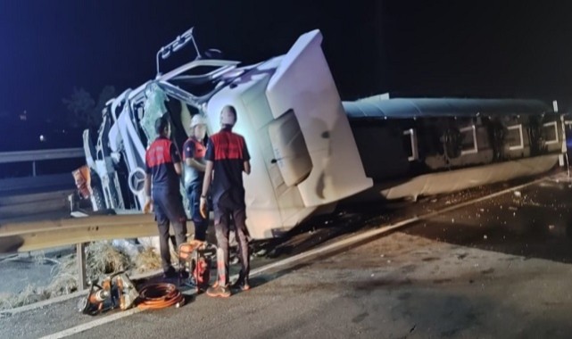 Urfa'daki Yakıt Tankeri Kazasında Sürücü Hayatını Kaybetti;