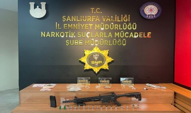 Urfa'da Uyuşturucuyla Mücadele Operasyonunda Gözaltılar Var..;