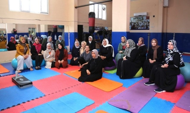 Eyyübiye'de Kadınlar için Spor Salonu Hizmeti;