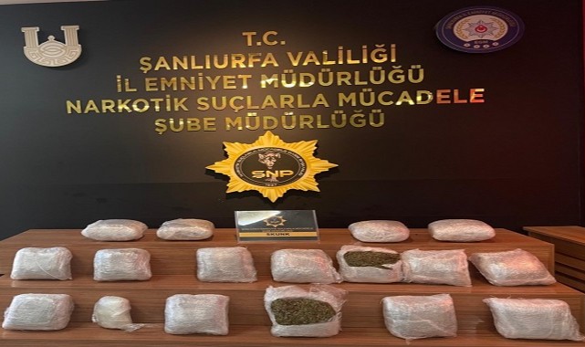 Şanlıurfa'da Kilolarca Yakalandı, Narkotik Ekipleri Göz Açtırmıyor.;