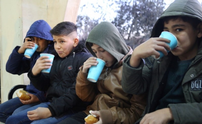 Eyyübiye'de Sabır Çorbası İkramından Vatandaşlar Memnun