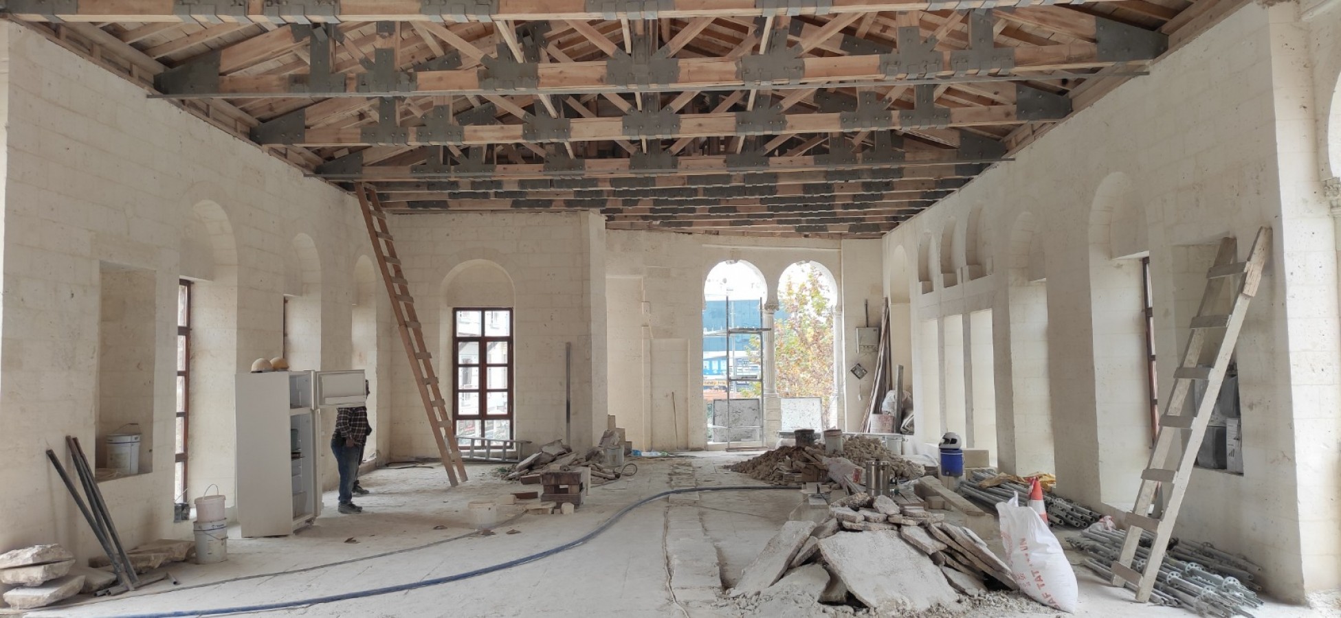 Şanlıurfa'da ki Tarihi Yapıda Restorasyon İşleri Bitiyor