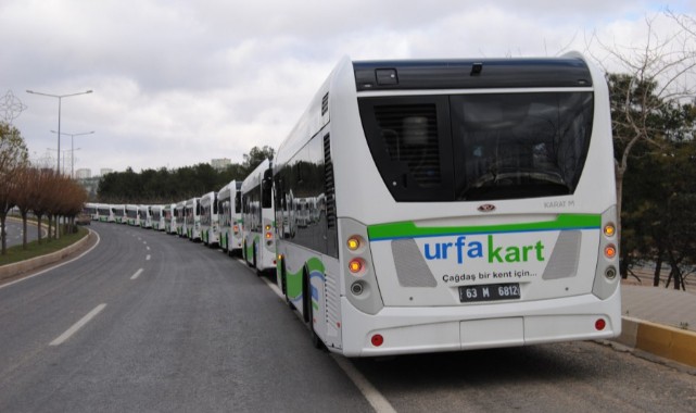 Urfa'da Şehir içi Otobüsleri Ücretsiz Olacak