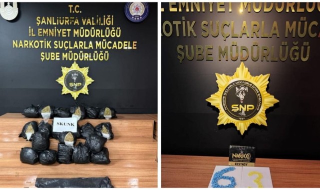 Urfa'da Uyuşturucuya Geçit Yok Operasyonda 4 Kişi Gözaltına Alındı;