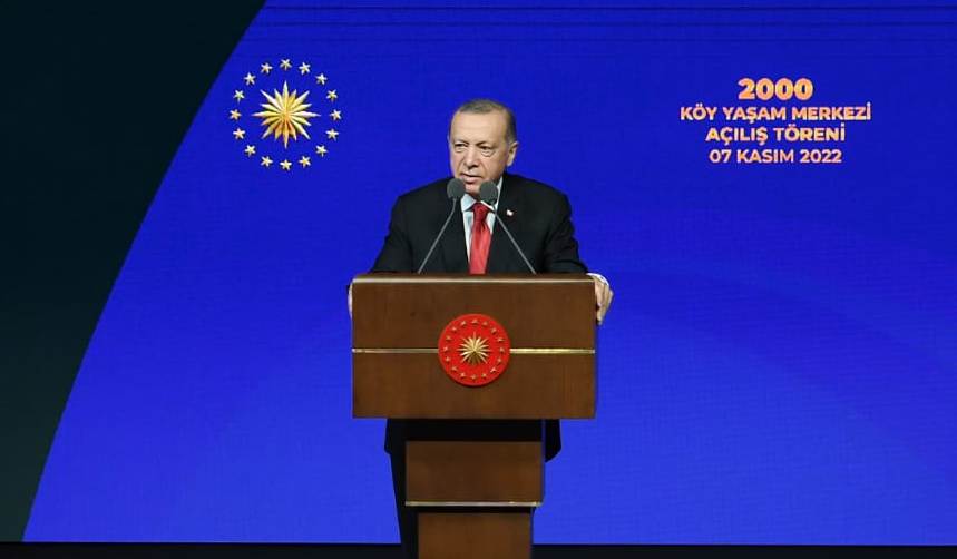 Cumhurbaşkanı Erdoğan'dan Açıklamalar;