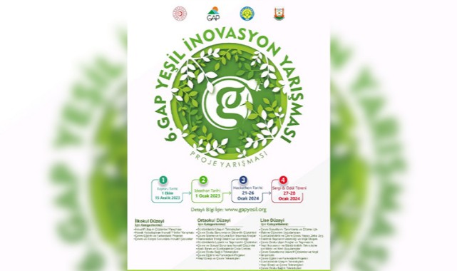 GAP Yeşil İnovasyon Proje Yarışması Başvuru ve Şartları;