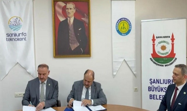 Şanlıurfa'da Bilimsel Gelecek Teknokent'te İmzalar Atıldı