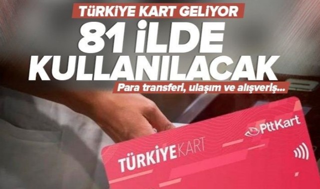 Türkiye Kart Geliyor Konya'da Denendi Tüm İllere Yayılacak