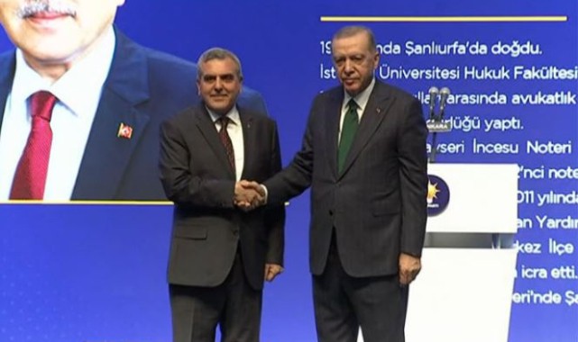 Cumhurbaşkanı Erdoğan Şanlıurfa Adayını Açıkladı, Adayımız  Zeynel Abidin Beyazgül