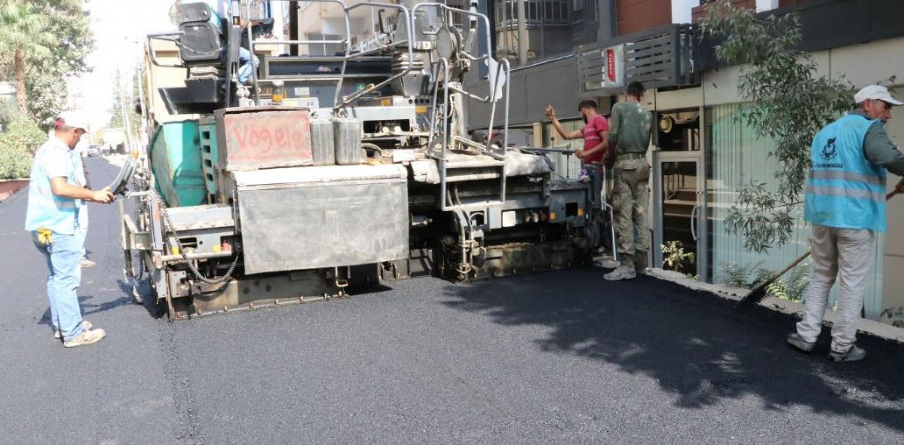 Haliliye'de Bozuk Yollar Onarılıyor;