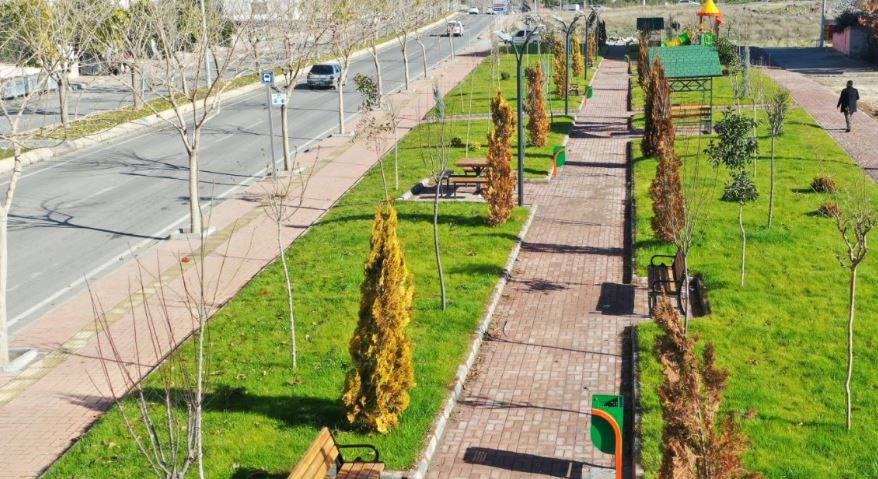 Karaköprü'de Akbayır Mahallesine Yeni Park;