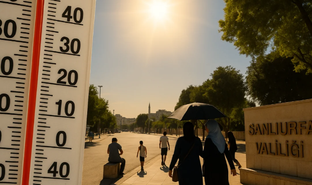 Şanlıurfa Hava Sıcaklığı Uyarısı Geldi
