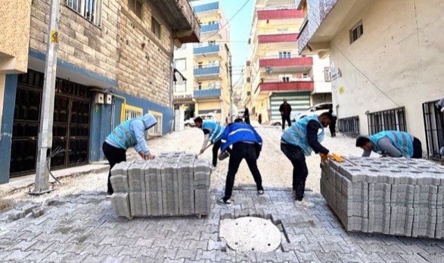 Eyyübiye Sokakları Yenileniyor;