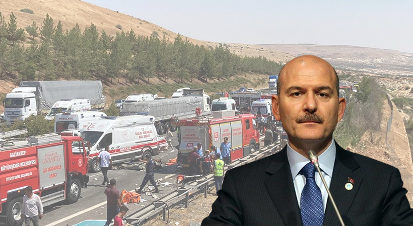 Gaziantep Kazayla İlgili Bakan Soylu Açıklama Yaptı;