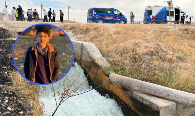 Urfa'da Kayıp Çocuktan Acı Haber  Sulama Kanalında Bulundu