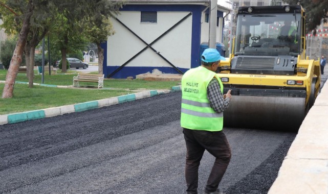 Haliliye'de Asfalt Çalışması Devam Ediyor