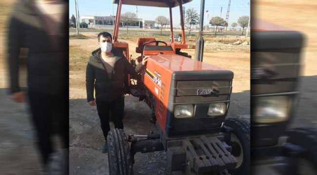 Şanlıurfa&#39;da çalınan traktör bulundu