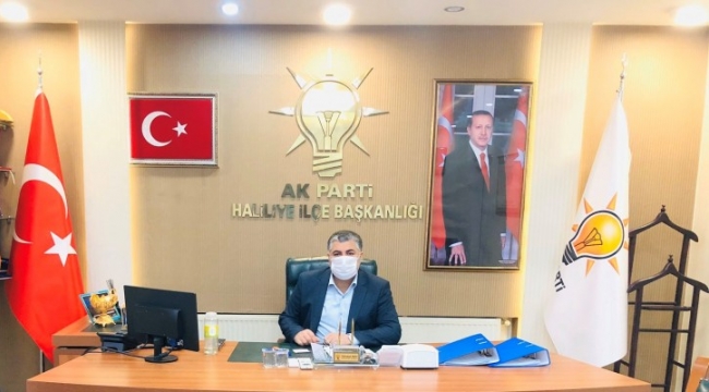 AK Parti Haliliye İlçe Başkanı&#39;ndan flaş adaylık açıklaması!;