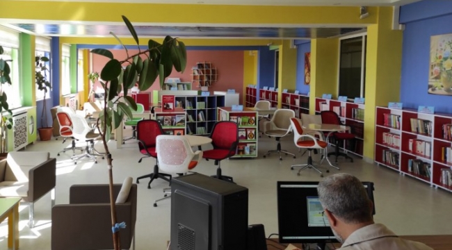 Şanlıurfa’da okullar yeni kütüphanelerine kavuştu ;
