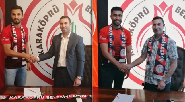 Karaöprü Belediyespor Transferleri 2 Yeni Oyuncu İmzaladı;