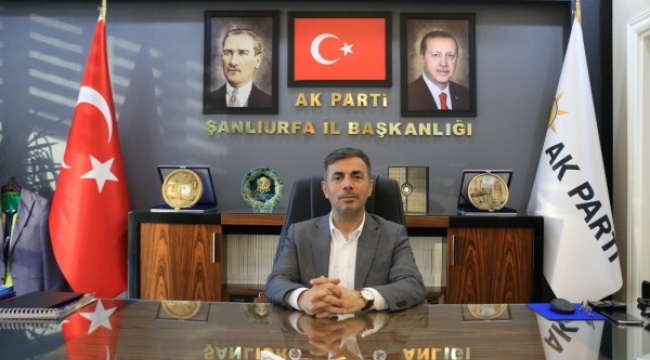 AKParti Şanlıurfa İl Başkanı Abdurrahman Kırıkçı, Kurban Bayramı mesajı