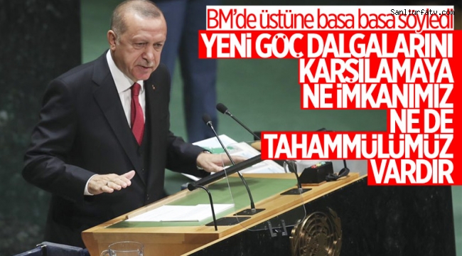 Cumhurbaşkanı Erdoğan Yeni Göç Dalgalarını Karşılamaya ne İmkanımız Ne Tahammülümüz var