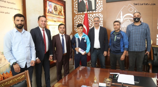 Şanlıurfa'da Dünya Gençlik Liginde Dereceye Giren Sporcular Ödüllendirildi;