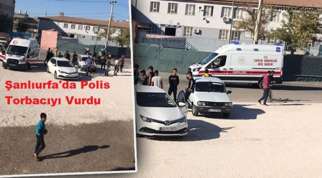 Urfa'da Lise Önünde Polis Torbacıyı Vurdu