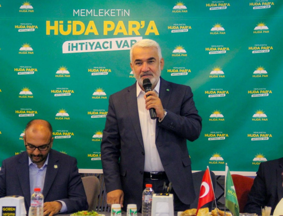 HÜDA PAR Genel Başkanı Yapıcıoğlu Şanlıurfa'ya geliyor;