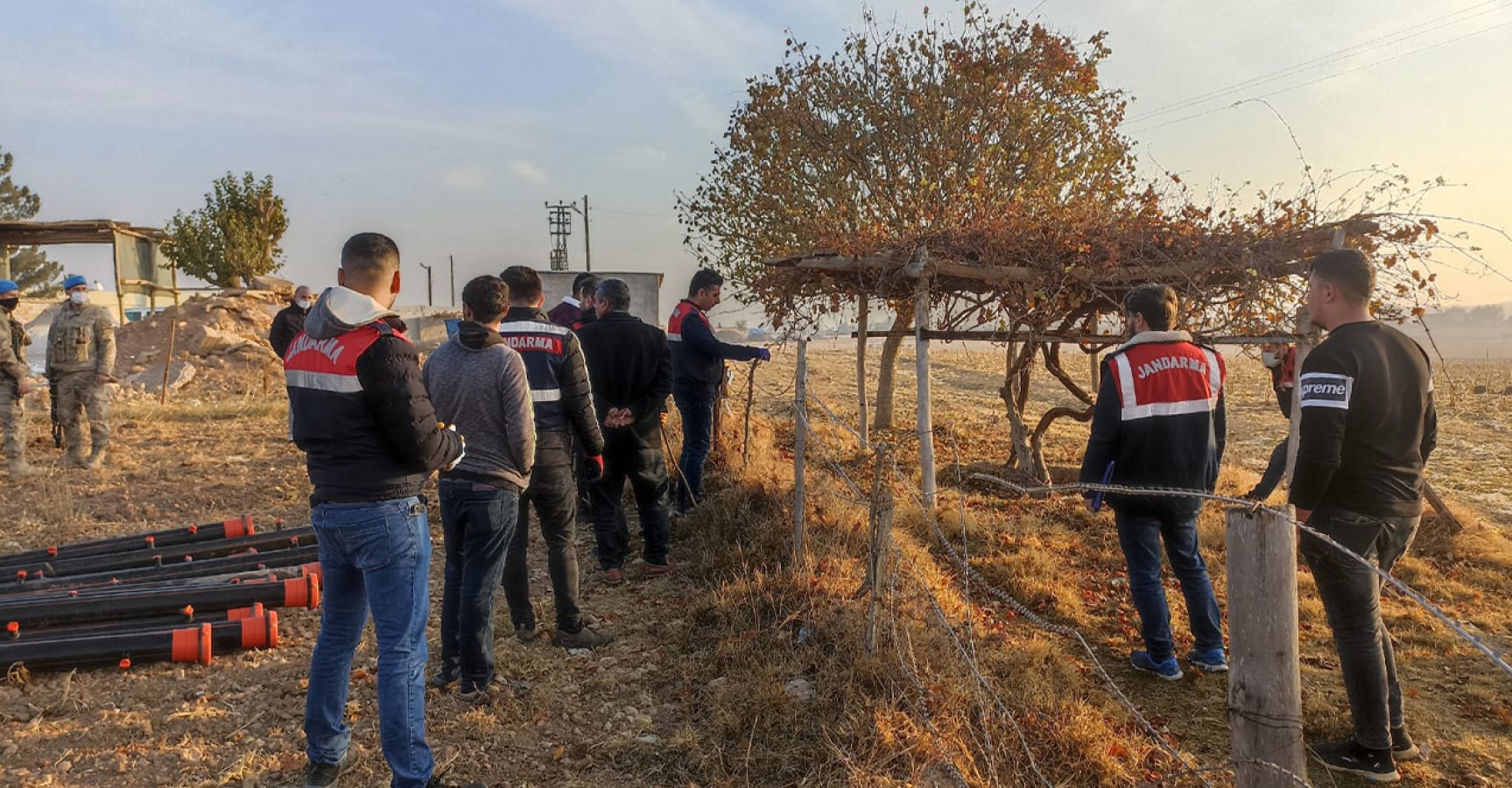 Bahçede gömülü halde bulundu!;