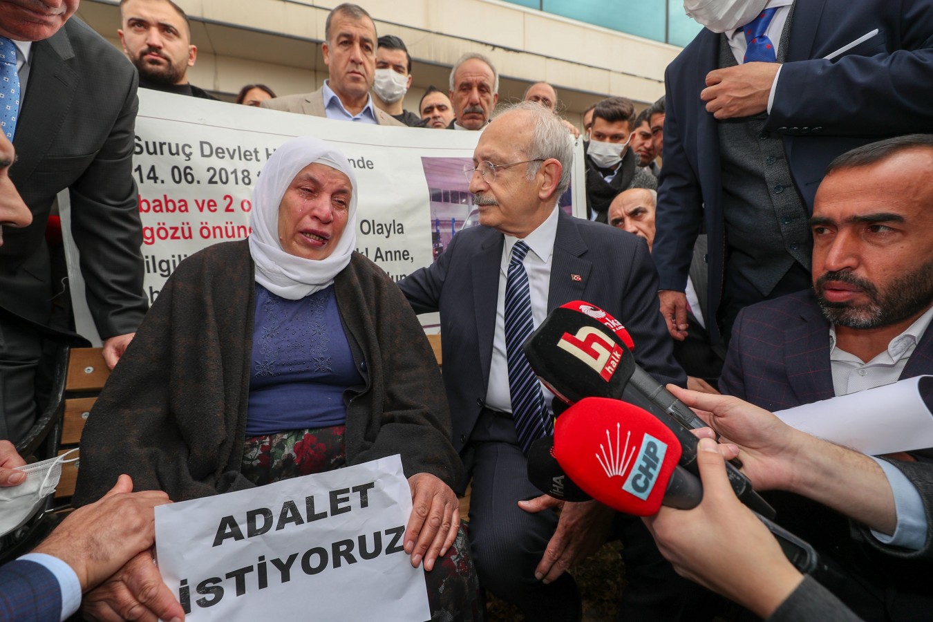 Ana muhalefetin Şanlıurfa çıkarması ülke gündeminde;