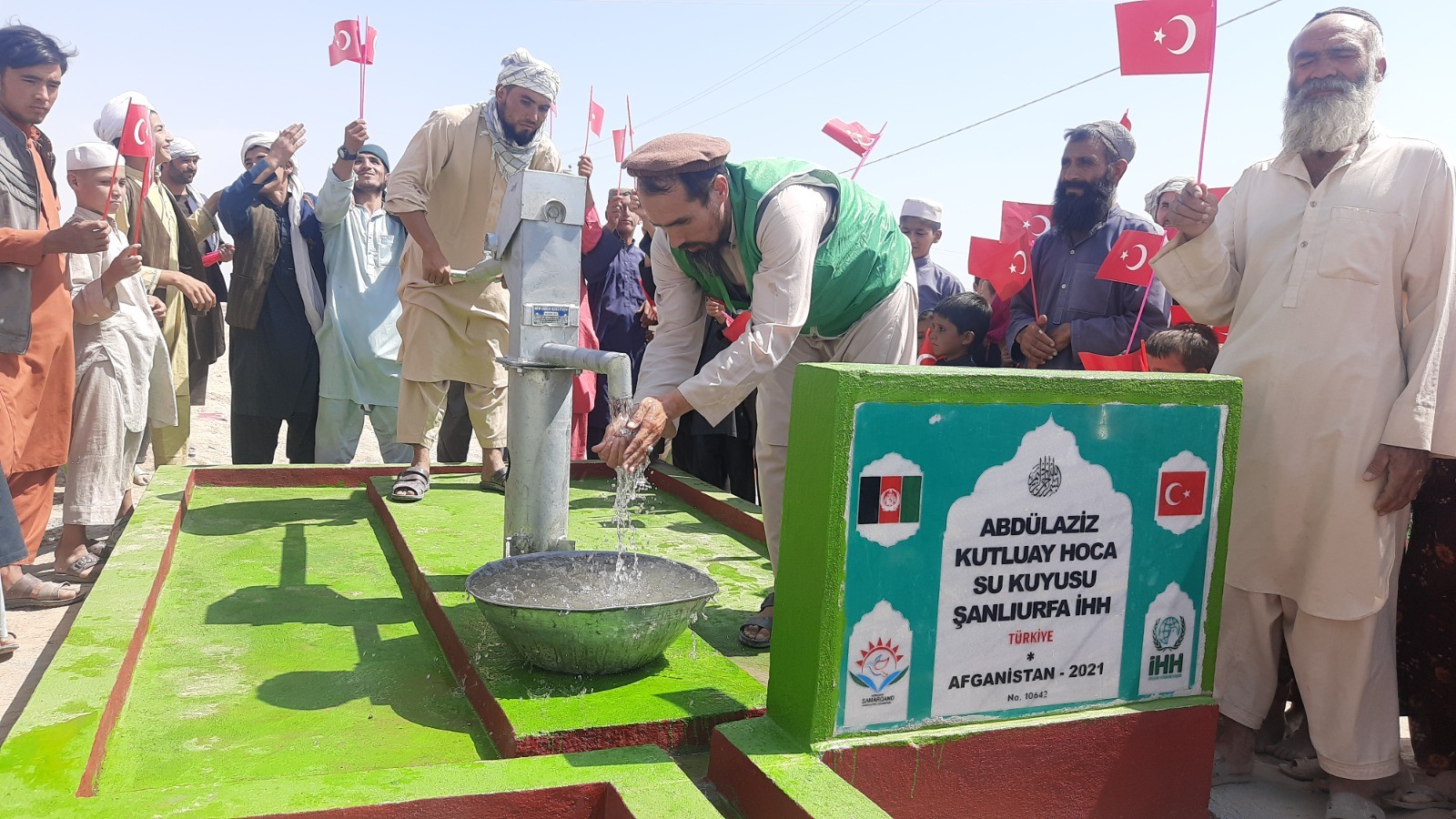 Şanlıurfalı alimin ismi Afganistan'da açılan su kuyusuna verildi;