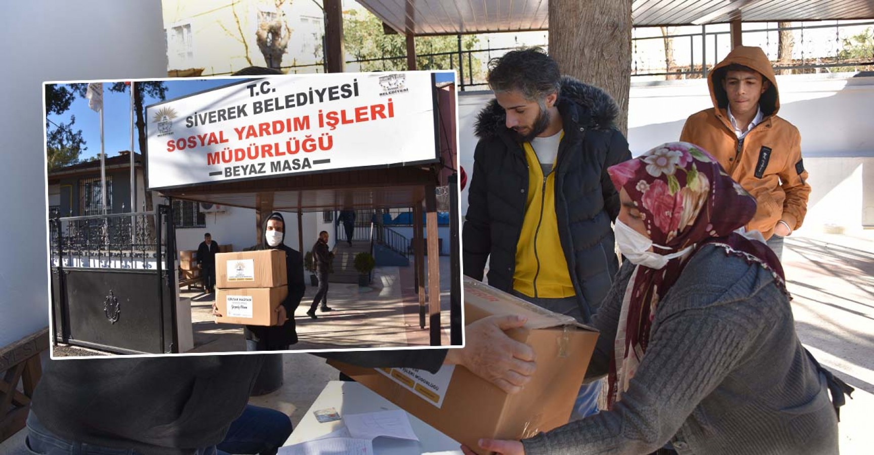 Siverek’te çölyak hastalarına glutensiz gıda gıda dağıtımı;