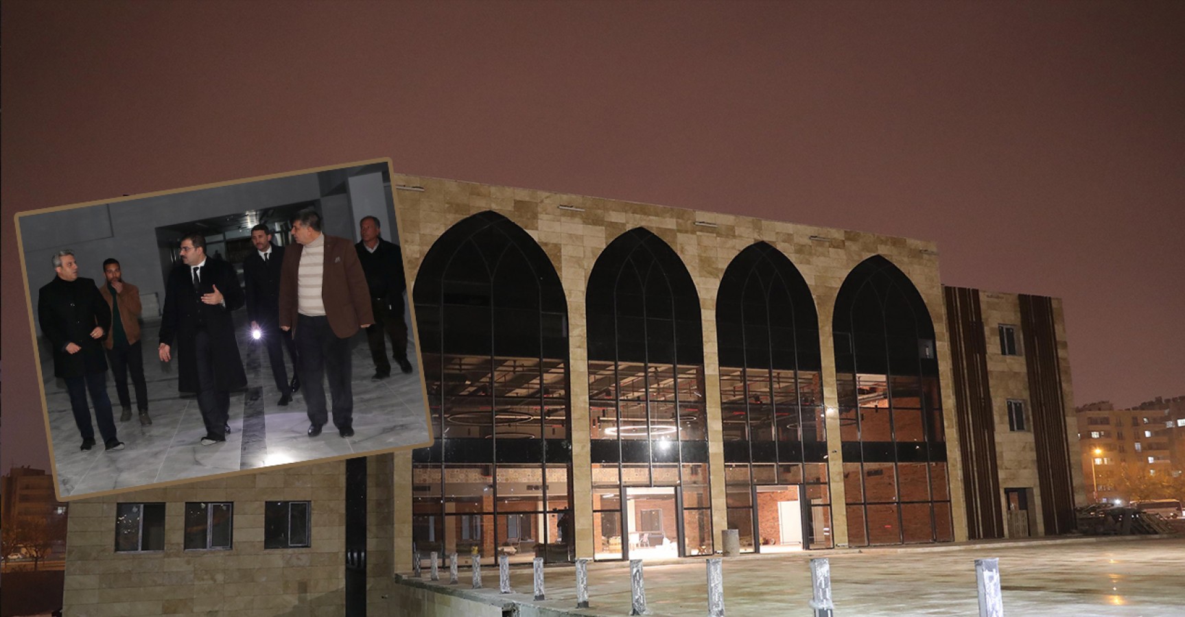 İbrahim Tatlıses Kültür Merkezi’nin yapımında sona gelindi;