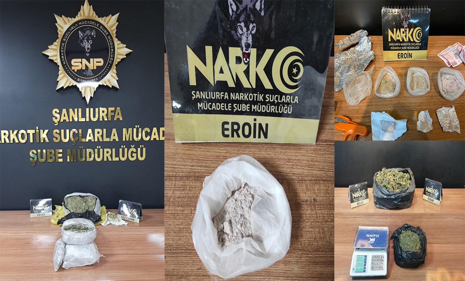 Urfa’da flaş uyuşturucu operasyonu! 33 gözaltı;