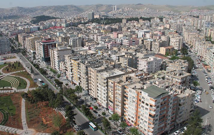 Urfa’da yapı ruhsatı verilen daire sayısı belli oldu;