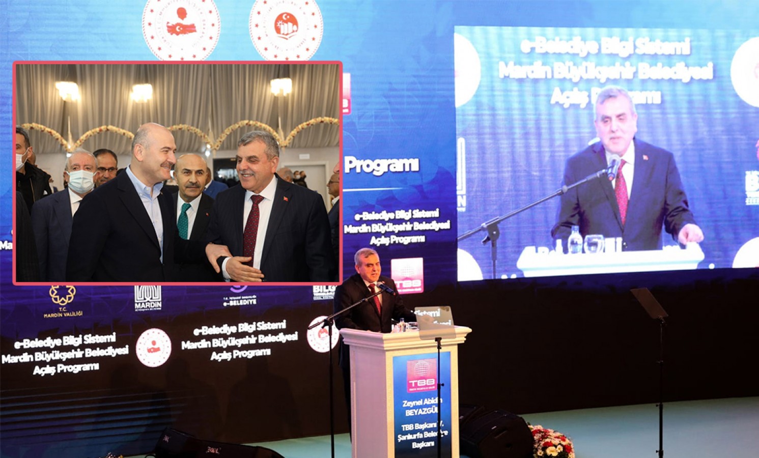 Beyazgül, Mardin’deki e-Belediye bilgi sistemi törenine katıldı;