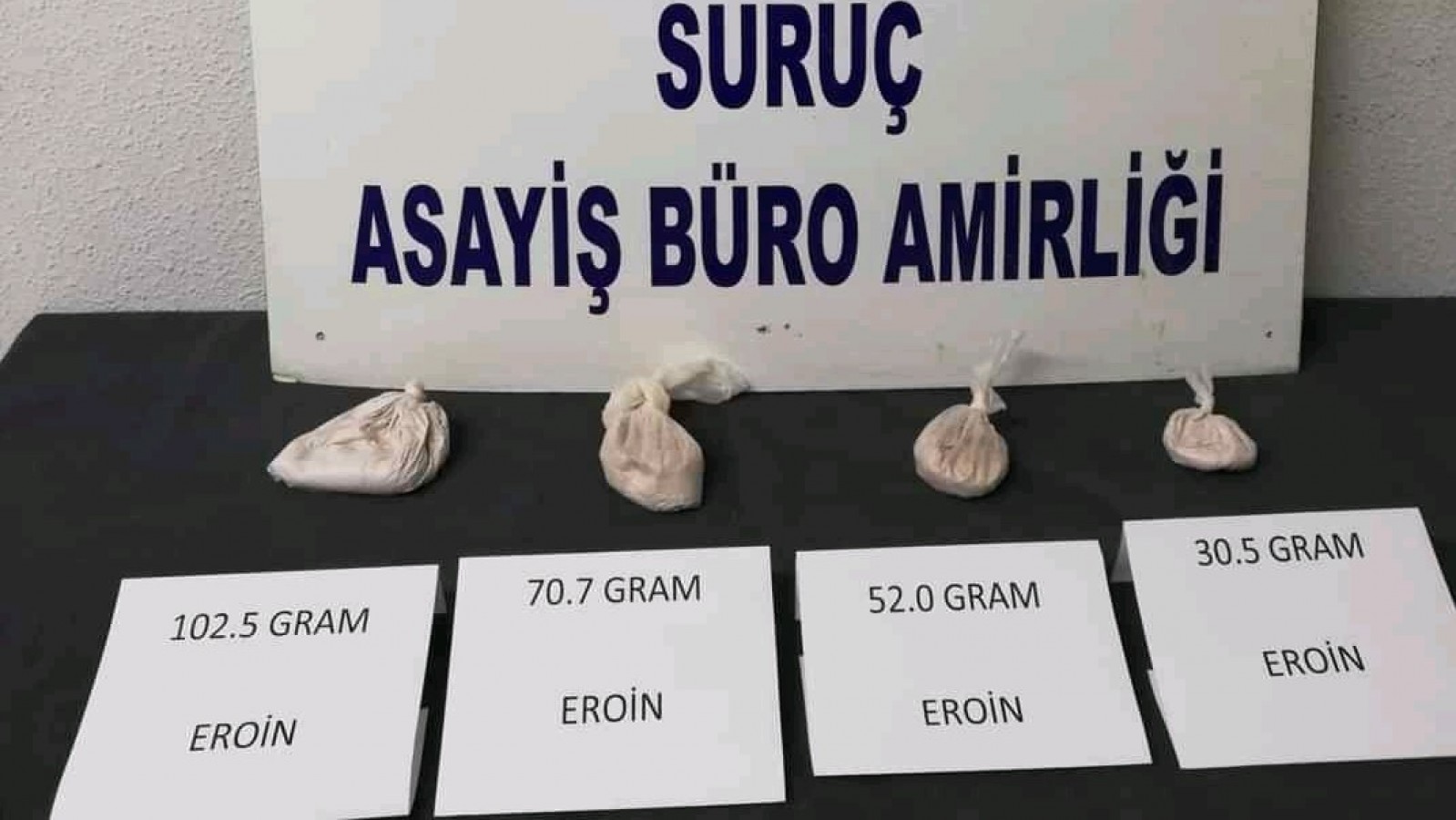 Suruç’ta ekipler ihbar üzerine harekete geçti! 2 gözaltı;