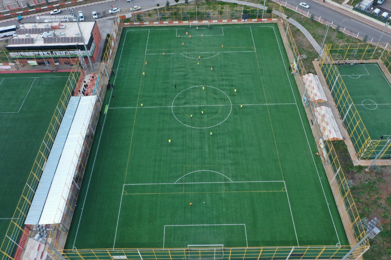 Şanlıurfa’da geleceğin futbolcuları yetişiyor;