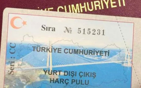 Yurt dışı çıkış harcına zam!;