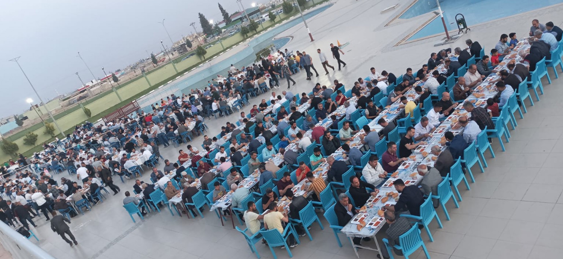 Ceylanpınar'da esnaf ve protokol iftarda buluştu;