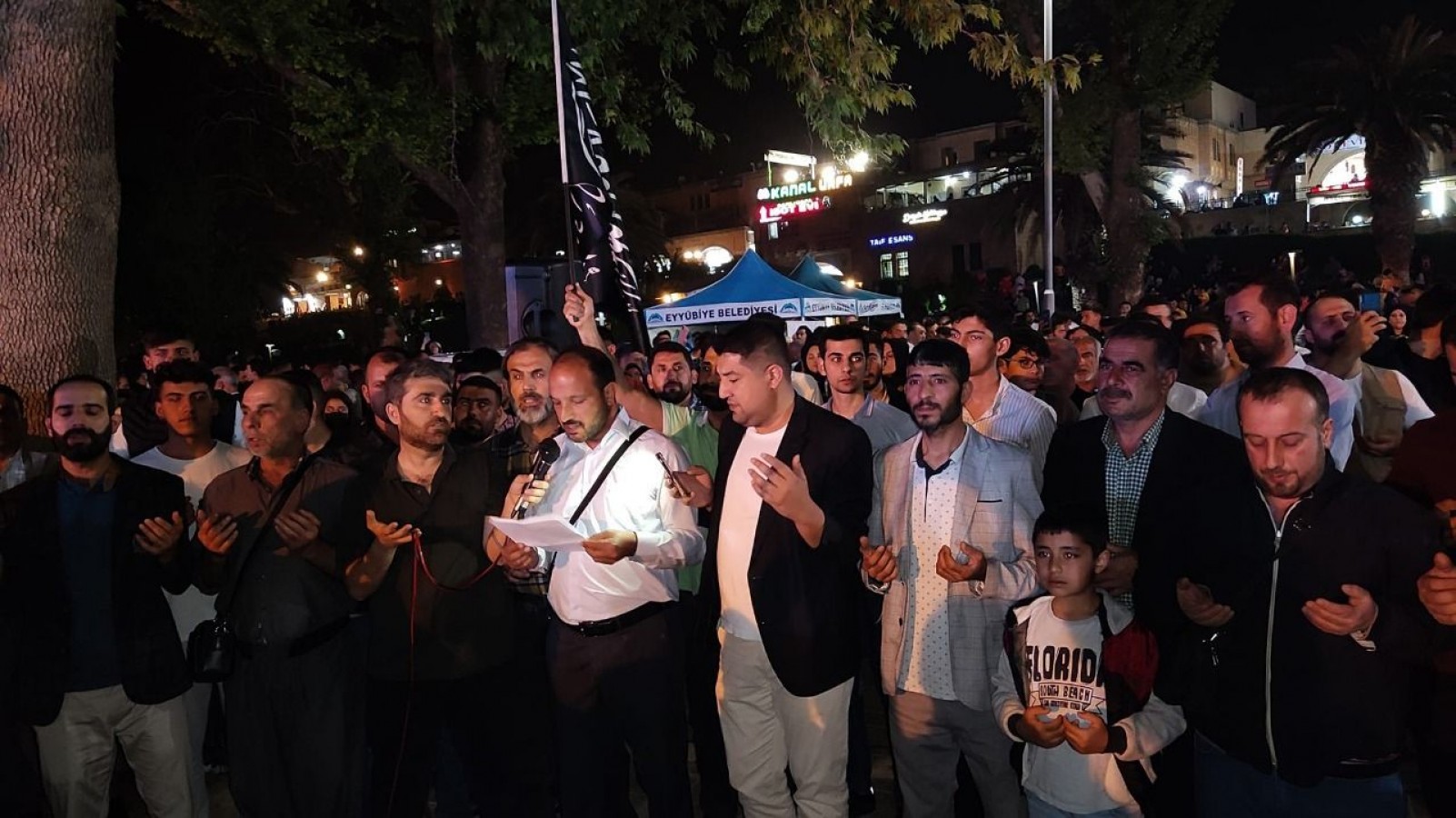 Urfa'da siyah bayraklı eylem için Valilik'ten 'soruşturma';