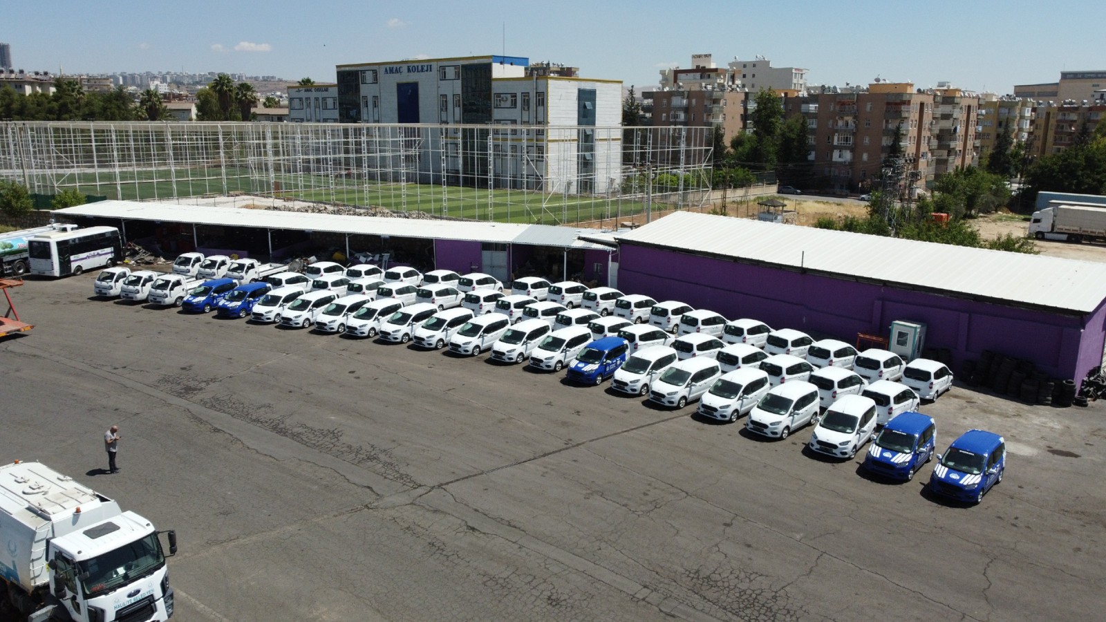 Büyükşehir Belediyesi sıfır maliyetle 160 araç yenilendi;
