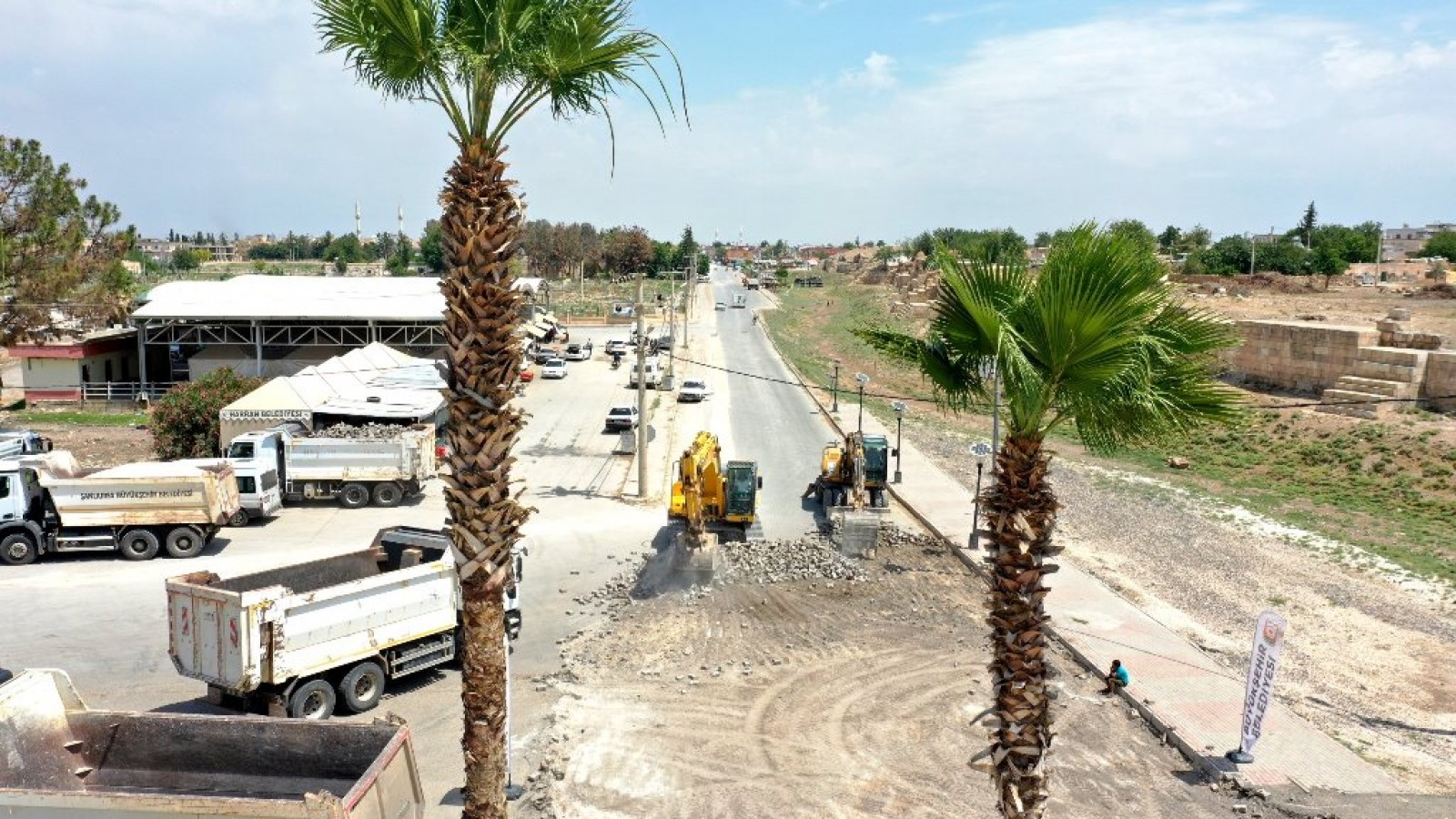 Harran’da prestij cadde çalışmaları başladı;