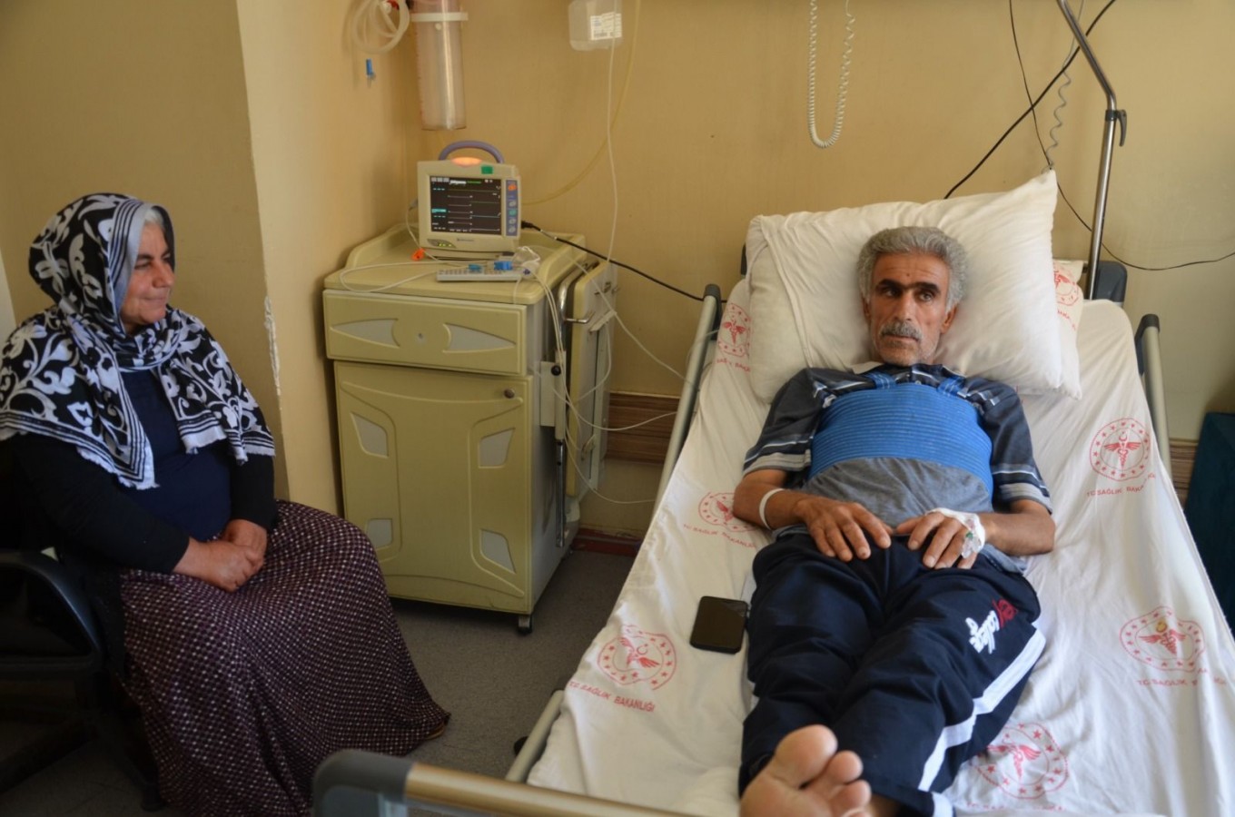 Urfa'da hastaya aynı anda 3 farklı ameliyat yapıldı;