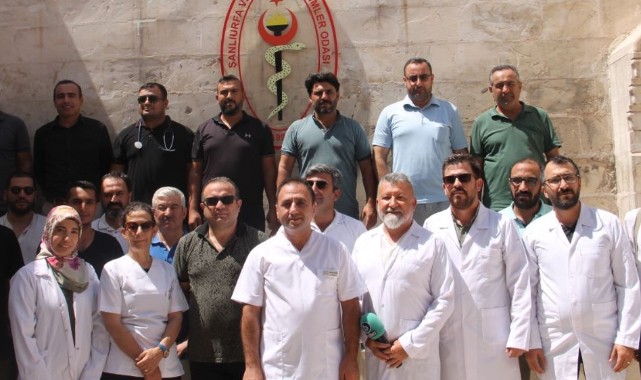 Urfa'da Veteriner Hekimler Bir Günlük İş Bıraktı;